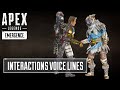 Bloodhound Fuse All Interaction Voice Lines in Apex legends Season 10