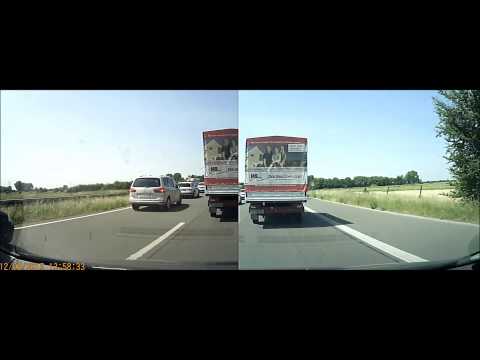 Hat der beim Spurwechsel den anderen angefahren ???