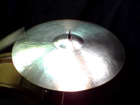 20 Kontroversial Ride, 1912g - Handcrafted cymbals by Craig Lauritsen.MOV