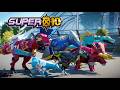 Super 10 Dino Mecha Battle And Rampage Tyrannus Trihorn Spinos Rektor Dragonius Lycan
