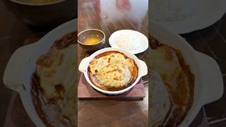 #静岡グルメ 清水の老舗で分厚い煮込みハンバーグランチ！【エポック】 #Shorts #food