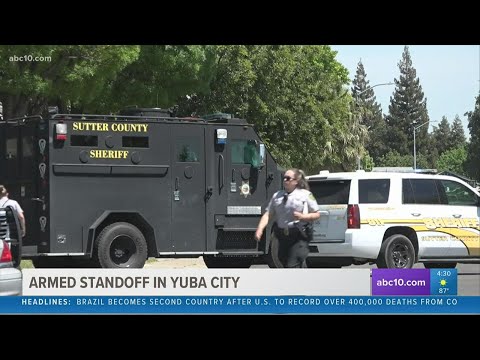 Armed suspect barricaded self in Yuba City home after allegedly killing someone