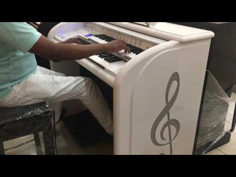 Órgão Eletrônico DIGITAL ACORDES TOP ELEGANCE   - Georges Bull lição 25 - GUIMARÃES COMERCIAL