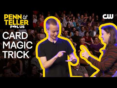German Magician Performs Card Magic Trick | Penn & Teller: Fool Us | The CW