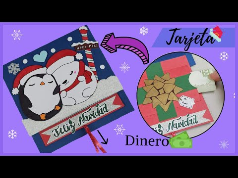 TARJETA NAVIDEÑA CON REGALO SORPRESA PARA MI NOVIO | IVONNE E IVETTE