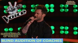 BLIND AUDITION OF COACHES ON THE VOICE