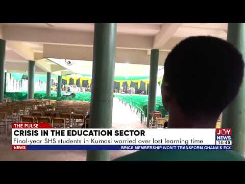 Crisis in the education sector: Final-year SHS students in Kumasi worried over lost learning time