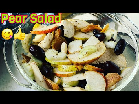 Weight Loss Salad Recipe-Pear Salad Recipe- Weight Loss Salad Recipe for breakfast/lunch/dinner