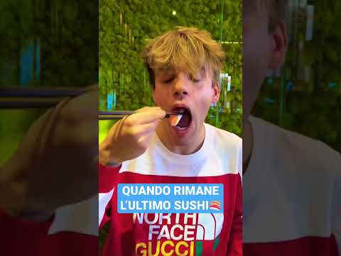QUANDO RIMANE L’ULTIMO SUSHI 🍣 - iPantellas