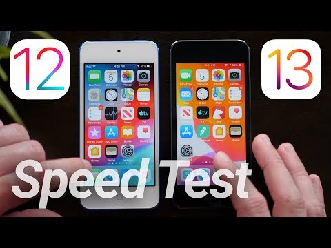 iOS 13 Speed Test vs iOS 12!