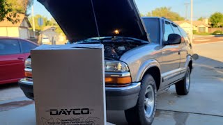 CHEVROLET S10 BLAZER LS // BELT TENSIONER IDLER PULLEY SERPENTINE BELT REPLACEMENT
