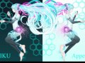 [Bad Apple] by Hatsune Miku w/lyrics 