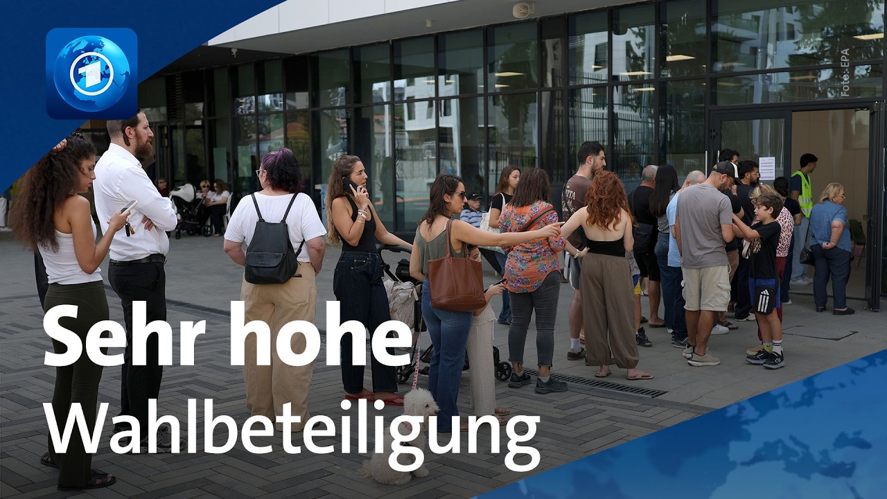 Parlamentswahl in Israel: Extrem hohe Wahlbeteiligung