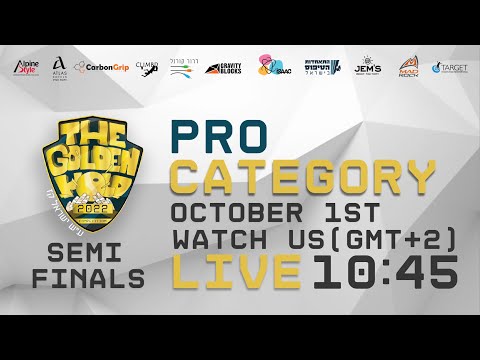The Golden Hold 2022 - Pro category Semi Finals