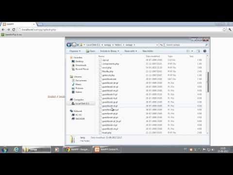 006 Executando e analisando o funcionamento do XAMPP