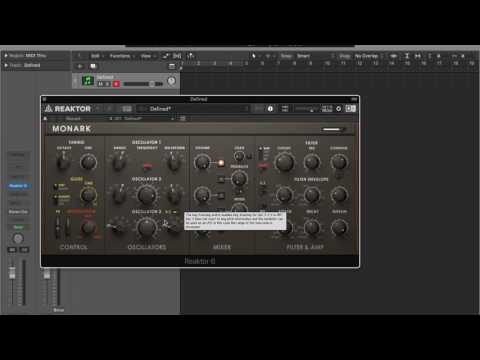 Overview - Monark by Native Instruments