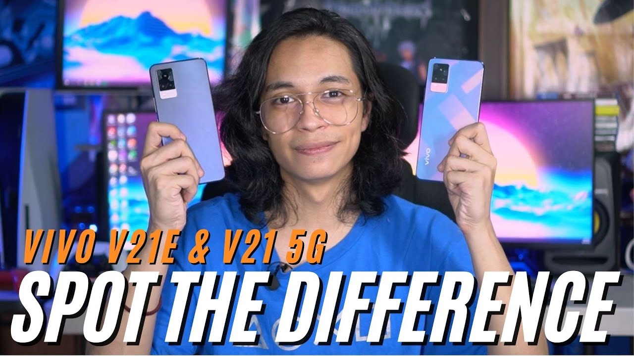 vivo V21E and V21 5G Double Unboxing [SPOT THE DIFFERENCE]