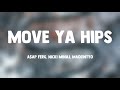 Move Ya Hips - A$AP Ferg, Nicki Minaj, MadeinTYO (Lyrics Video) 💵