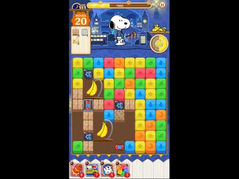 Snoopy Puzzle Journey Night Mode Level 111 - NO BOOSTERS 🐶🧩🧳 | SKILLGAMING ✔️