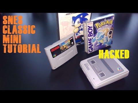 Snes Mini Classic --Hack-- (German) Hakchi2/Retroarch --Mega Drive, N64, Gameboy, Master System--