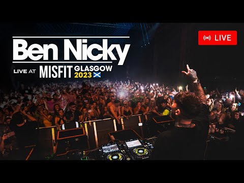 Ben Nicky LIVE at Misfit Glasgow 2023 [FULL HD SET]