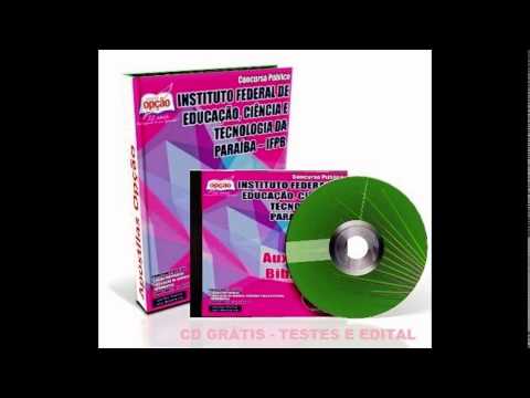Apostila Concurso IFPB 2015 - Auxiliar de Biblioteca