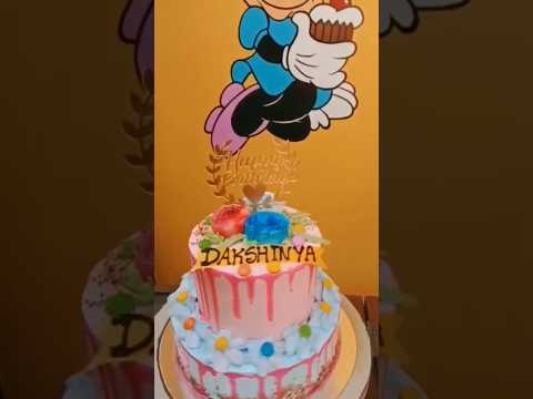#Dhakshinya#Birthdaycake#1st year#TB#🎂🎂🍰🧁