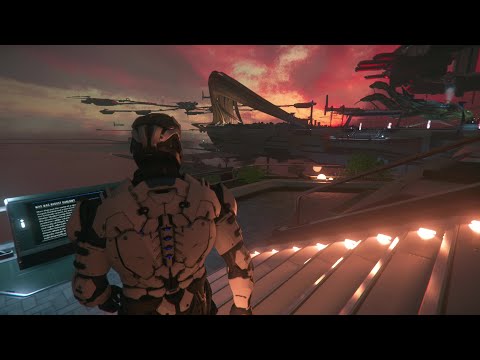 A Walk Around Orison City - Star Citizen Alpha 3.14 gameplay (no commentary)