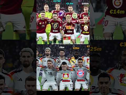 German national team VS Hungary national team European Nations League  #football