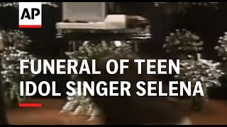 USA: TEXAS: FUNERAL OF TEEN IDOL SINGER SELENA  UPDATE
