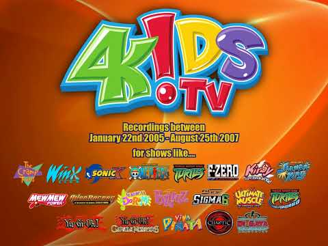 I'm looking for 4Kids TV Recordings from Early 2005 to Summer 2007