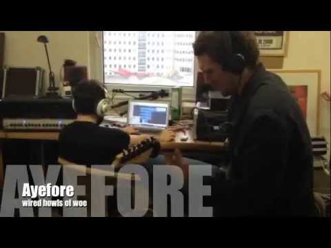 Ayefore recording at their studio