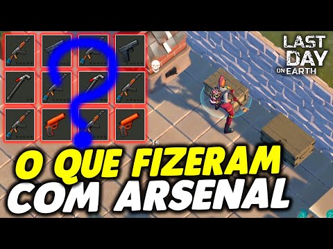 O QUE FIZERAM COM ARSENAL NESSA INVASÃO - Last Day On Earth