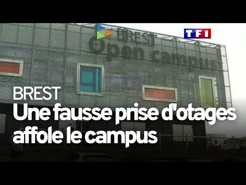 Brest : une fausse prise d'otages affole le campus