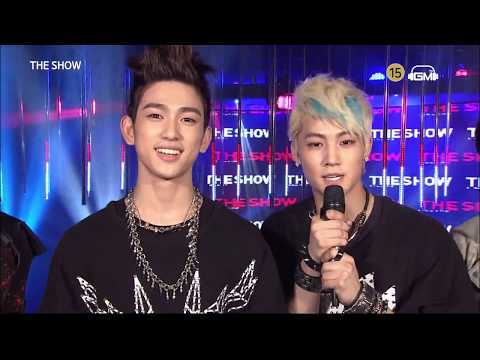 JB x Jinyoung - JJ Project & BTOB  @ MTV The Show 120615
