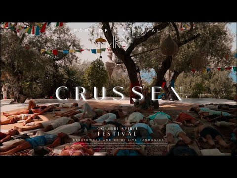 Crussen at Colibri Spirit Festival, Corfu 2022 (Breathwork + DJ w/ live harmonica)