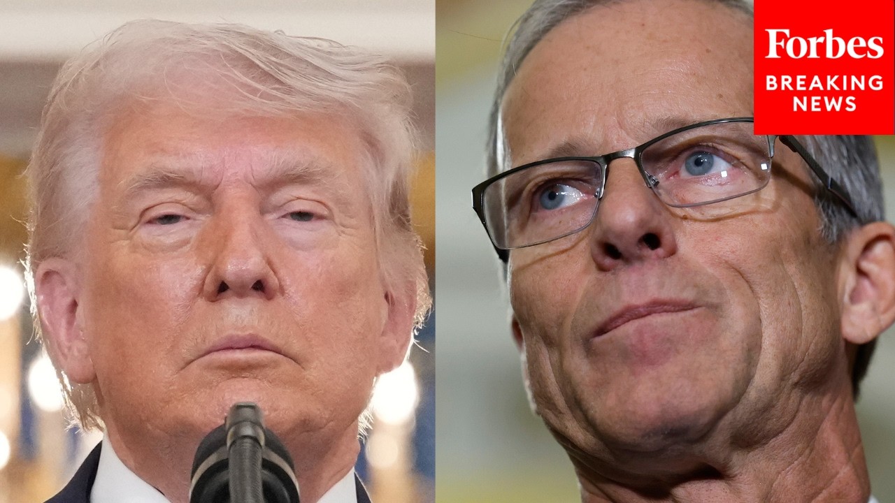 Video | Reporter To Thune: Are Trump's Threats To Iran 'Something You're Comfortable With?'