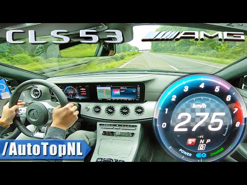 Mercedes-AMG CLS 53 4Matic+ TOP SPEED on AUTOBAHN by AutoTopNL