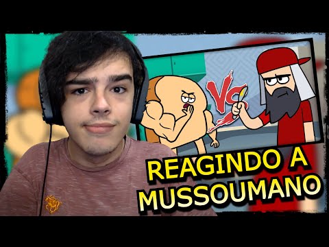 REACT   Pão em Forma Vs  Mussoumano   Batalha Animada Desenho Animado