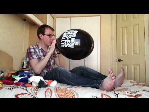 Belbal 14 inch black ultra looners balloon blow to pop btp b2p bb14 UL