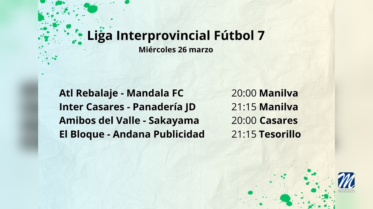 Fernet y RSL se caen de la Liga Interprovincial de Fútbol 7