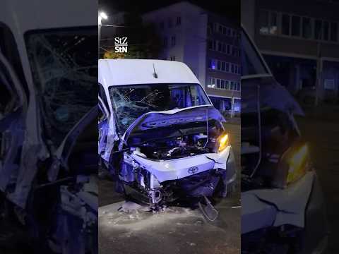 Chaosfahrt in Stuttgart endet mit heftigem Unfall