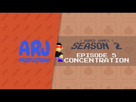 BORED GAMES: HOW TO PLAY CONCENTRATION
