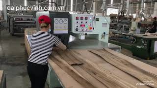 Máy may, khâu veneer may bằng keo chắc chắn, đẹp