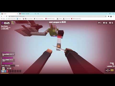 I played zombie upgrade in krunker.io
