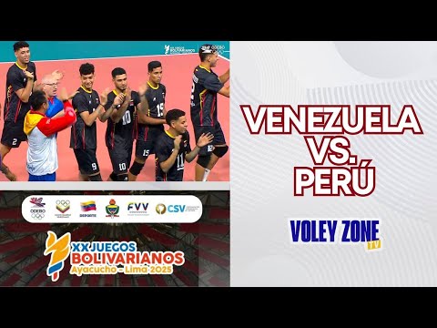 VENEZUELA VS PERÚ XX JUEGOS BOLIVARIANOS AYACUCHO LIMA 2025
