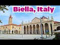 Biella , A City in Italy |  Things to do in BIELLA Piemonte Italia | Street Walk in Biella - 4K
