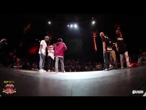 Supreme Cercle Underground S2 - Hiphop 1/2 Final - Dirthay Dutch Vs Triple Threat - Karism