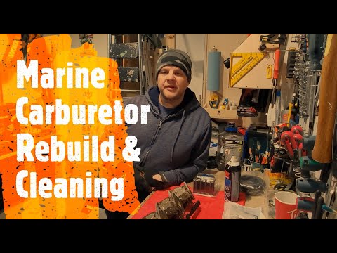 Carburetor Cleaning and Rebuild Mariner Marine