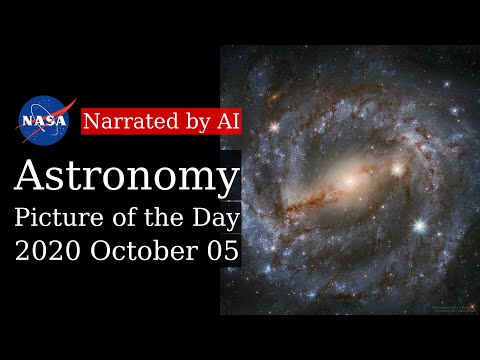 APOD: 2020-10-05 - NGC 5643: Nearby Spiral Galaxy from Hubble (Narrated by Emma)